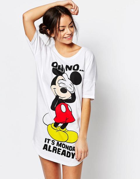 Camisón Con Diseño De Disney De Mickey Mouse Monday De Missimo