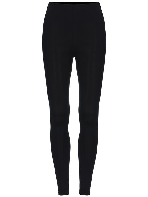 Black Elastic Skinny Leggings