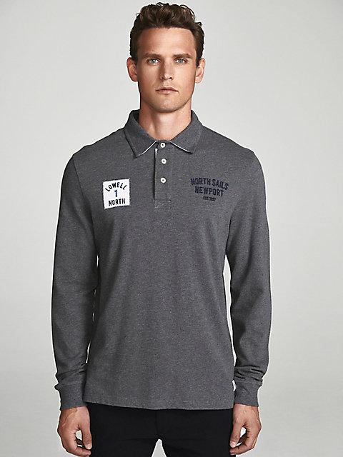 Brushed Jersey Polo Shirt