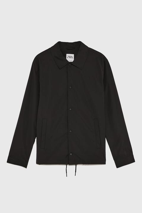 Coach Jacket from Zara on 21 Buttons