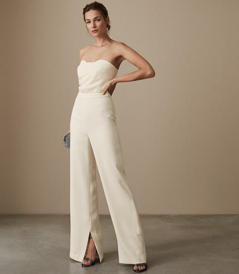 Reiss Vianne - Bandeau Jumpsuit In 