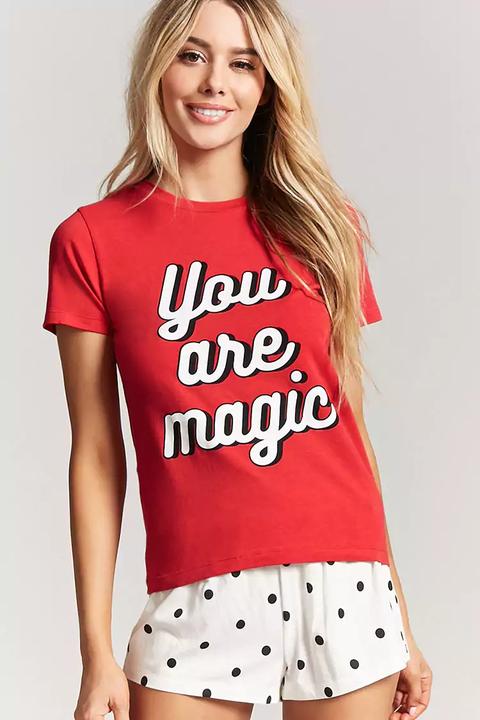 You Are Magic Graphic Pajama Set