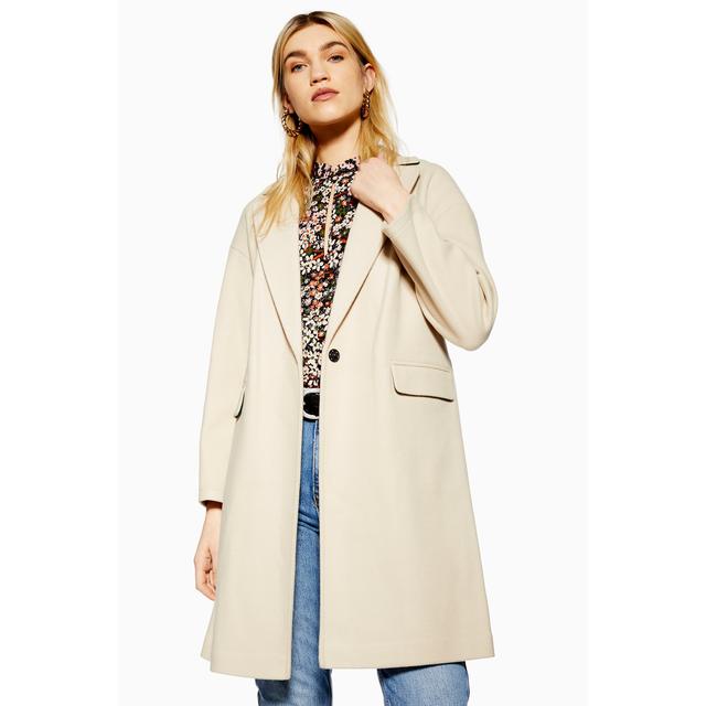 topshop relaxed coat