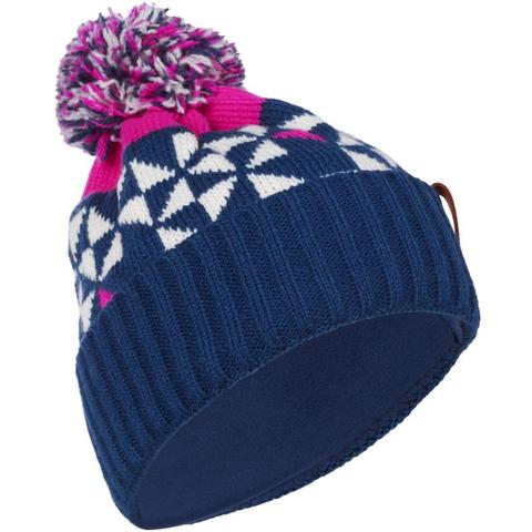 Gorro De Esquí Adulto Grand Nord Azul Marino Rosa Wed'ze