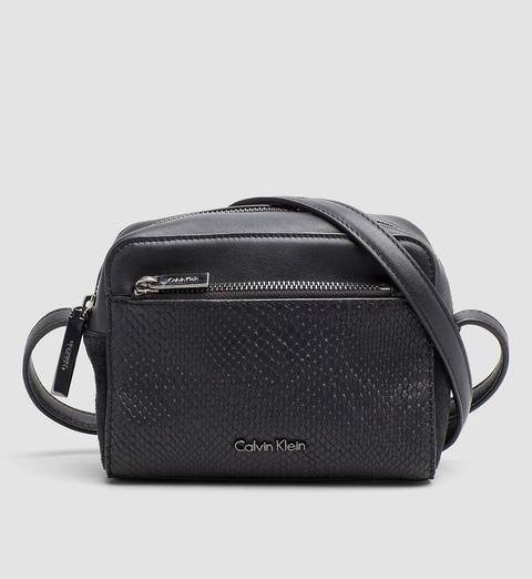 Piccola Borsa A Tracolla In Pelle Lavorata