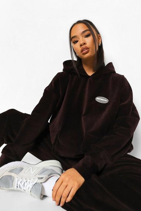 Womens Oversized Cord Utility Tracksuit 