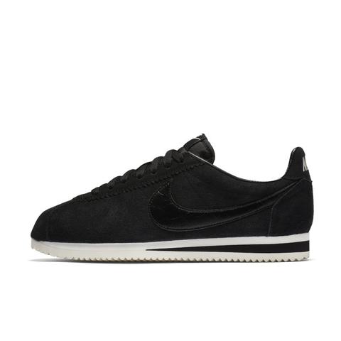 Scarpa Nike Classic Cortez Suede - Donna - Nero