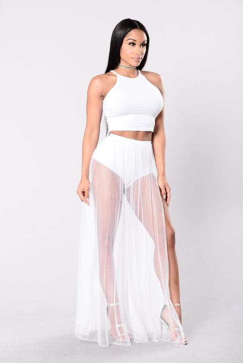 Prima Donna Skirt - White