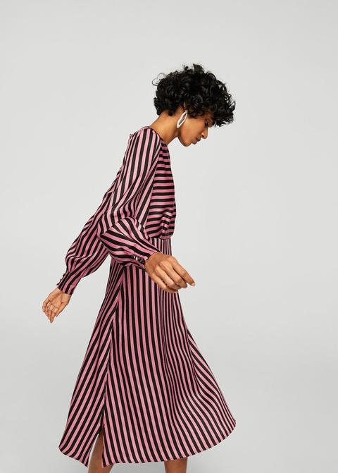 Vestido Midi Rayas