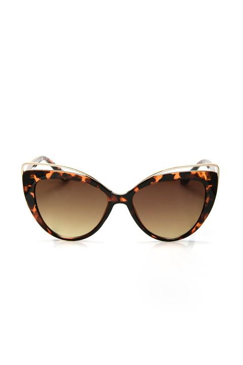 Glamour Shot Sunglasses - Tortoise
