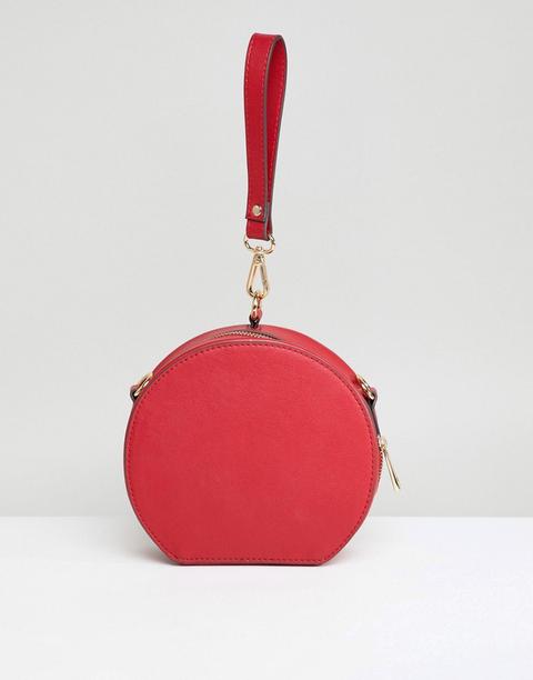 Asos - Pochette Con Manici Tondi - Rosso