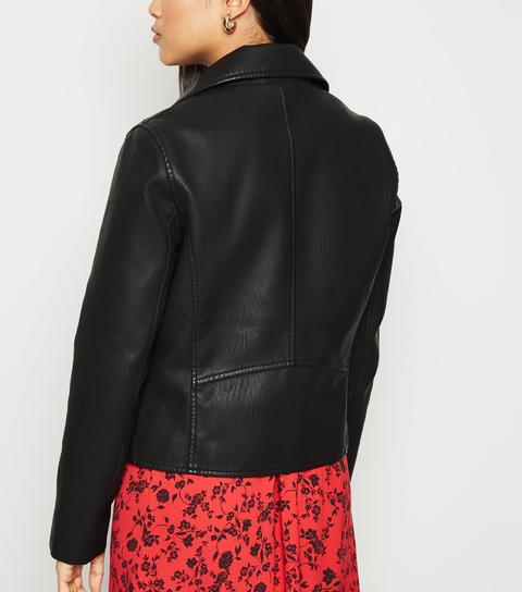 new look petite leather jacket