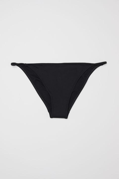 Braga De Bikini De Anudar - Negro