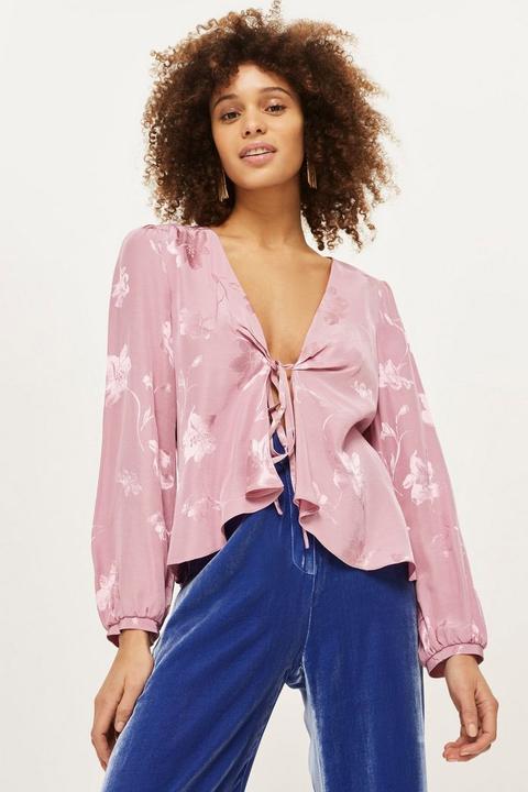 Jacquard Bed Blouse