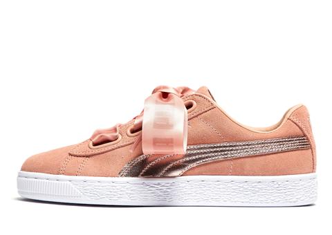 Puma Suede Heart Ii Donna - Only At Jd, Rosa from Jd Sports on 21 Buttons