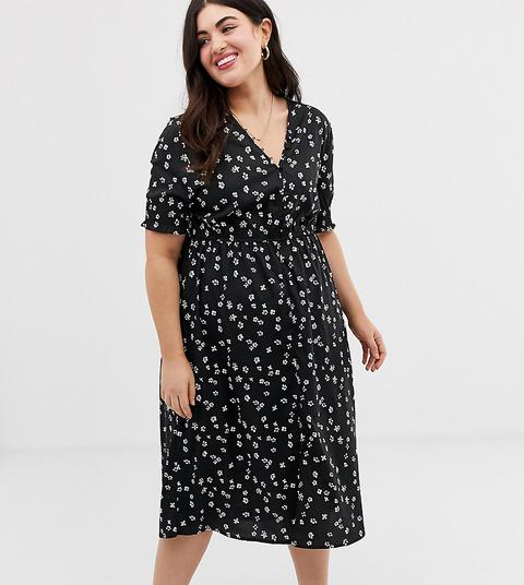 plus size dress with buttons down the front