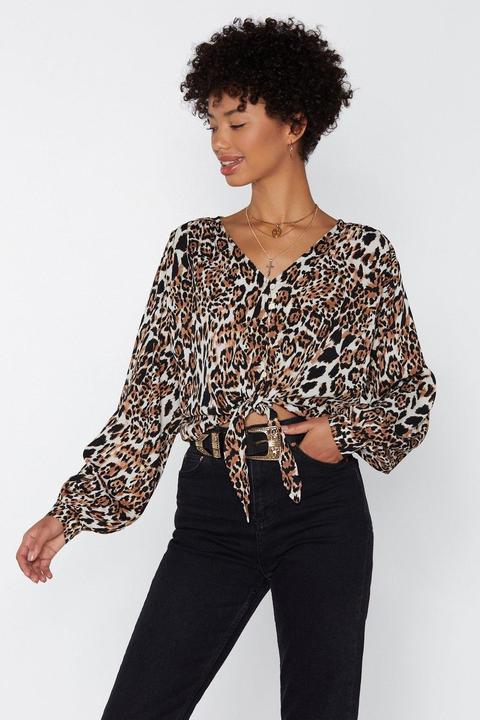 Hear Me Roar Leopard Top