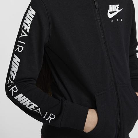 girls nike zip up