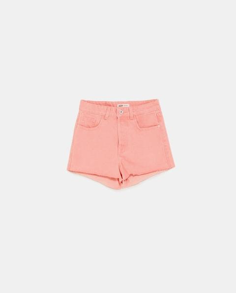 Shorts Denim Mid Rise