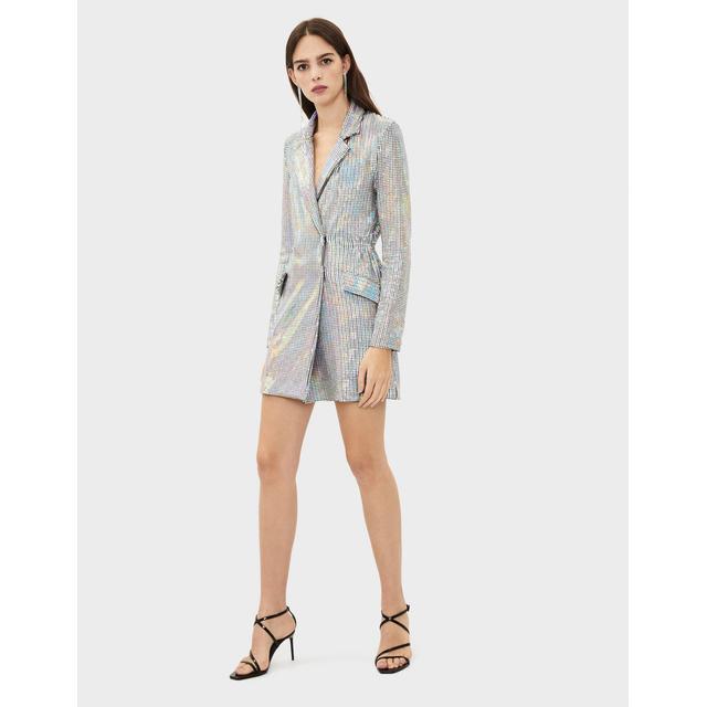 bershka sequin dress