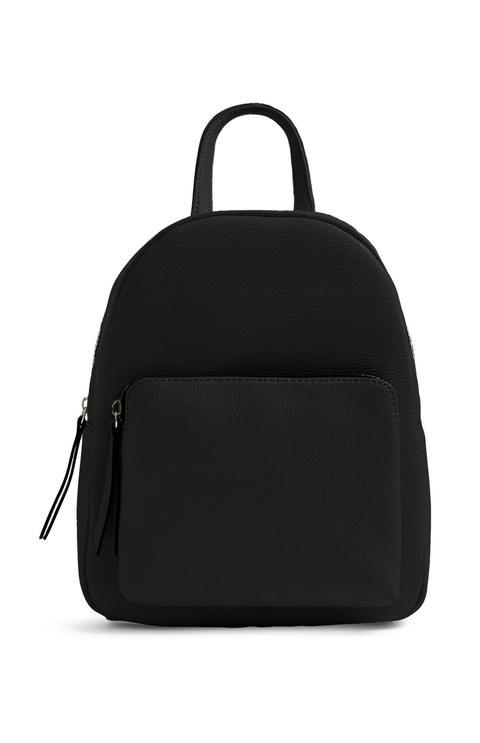 Black Mini Backpack