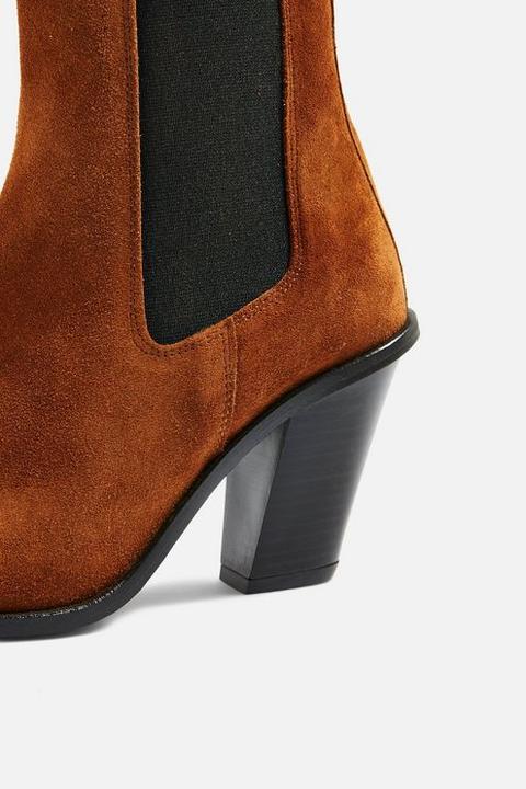 botte a talon oblique