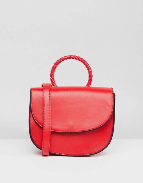 Yoki Fashion - Borsa A Bisaccia Rossa Con Manico - Rosso