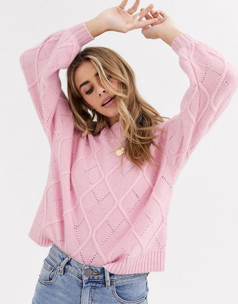 Jersey Rosa De Miss Selfridge