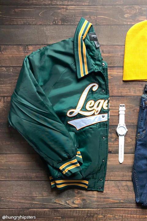 Collared Legend Bomber Jacket