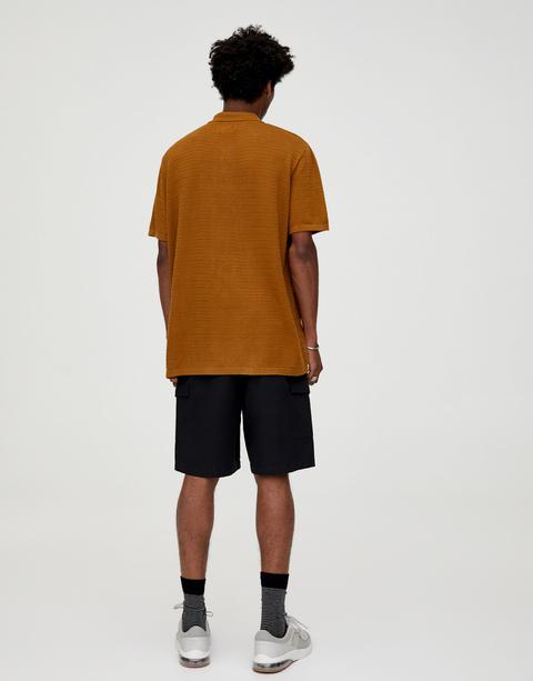 pull and bear polo t shirt