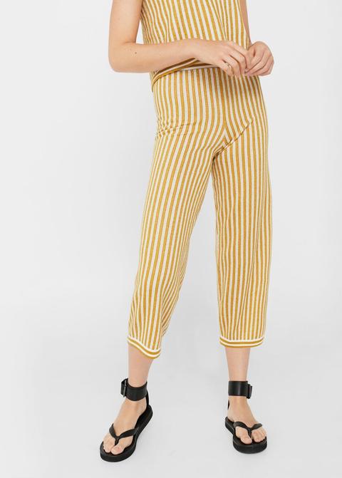 Pantalón Punto Rayas