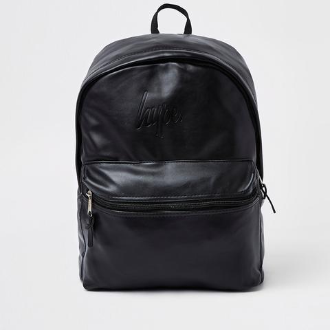 river island leather backpack