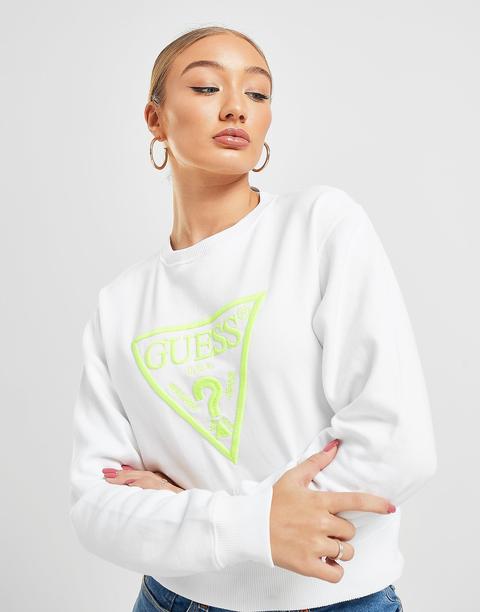 white guess sweatshirt