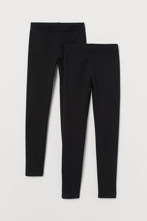 Pack De 2 Leggings - Negro