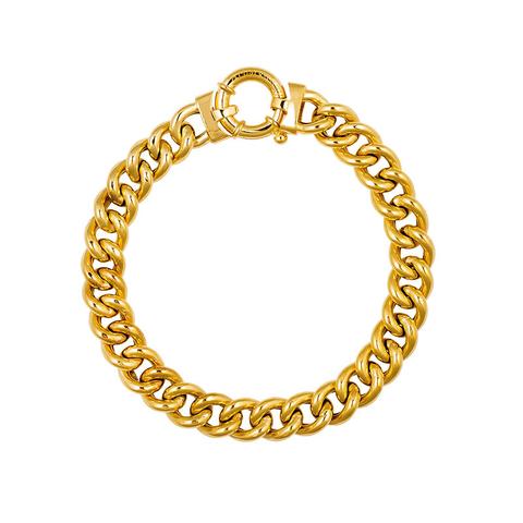 Small Gold Barbed Bracelet