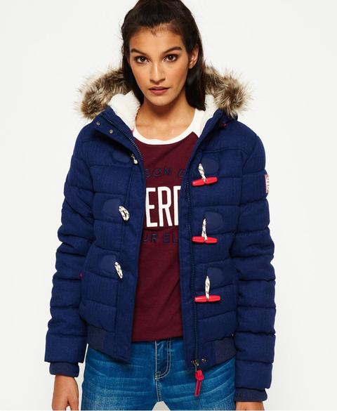 superdry toggle parka