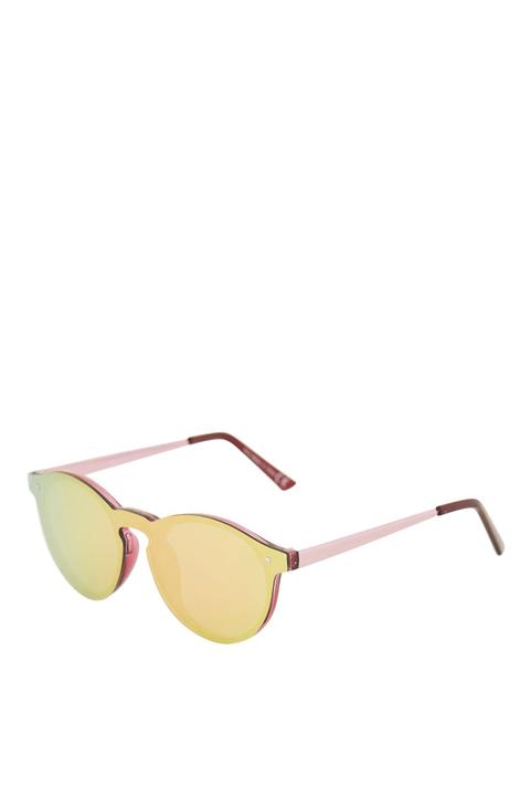 Lunar Rimless Preppy Sunglasses