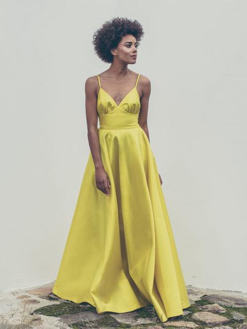 Yellow Lemon Dress