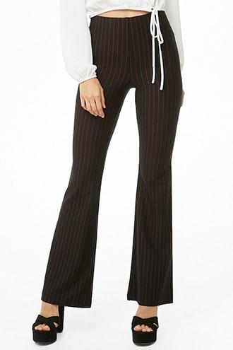 forever 21 black flare pants