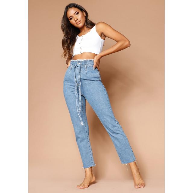 missy empire paperbag jeans