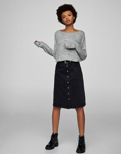 Jersey Cropped Manga Murciélago