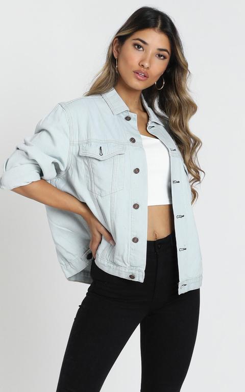 Gambit Denim Jacket In Light Wash