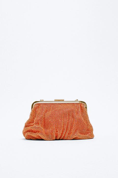 Bolso Bandolera Boquilla Pedrería