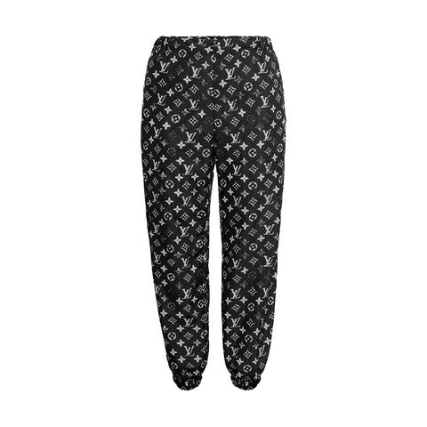 Stencil-effect Monogram Jogging Trousers