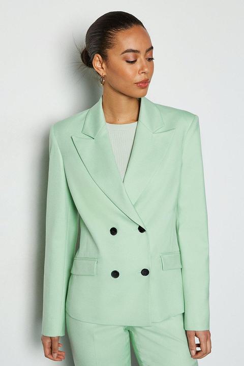 Karen Millen Tailoring Blazer -, Green