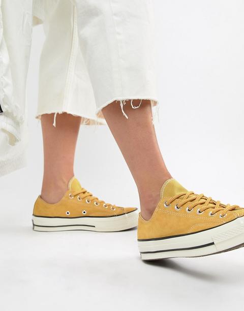 Zapatillas De Ante Amarillo Chuck 70 Base Camp Ox De Converse