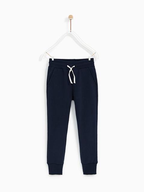 Pantaloni Basic Felpa