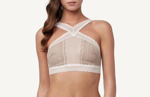 Top Bra Romantic Macramè