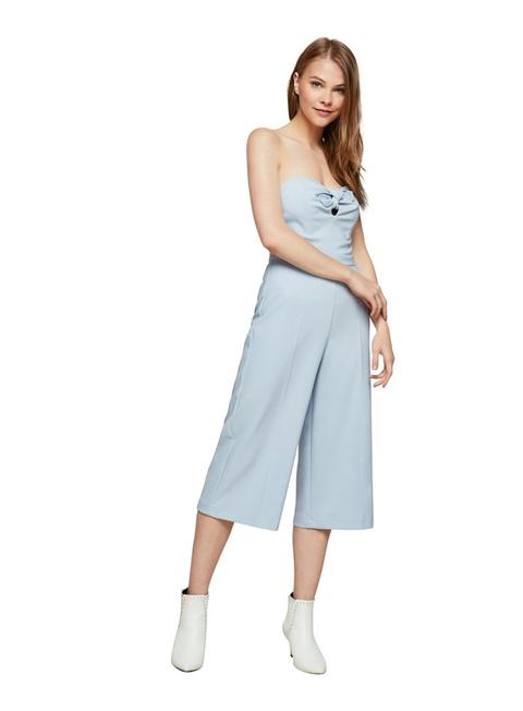 miss selfridge blue jumpsuit