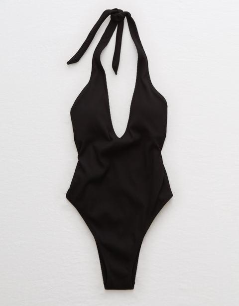 aerie super plunge one piece